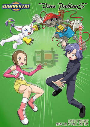 DIGIMON. PROBLEMAS de VIRUS. Palcomix.