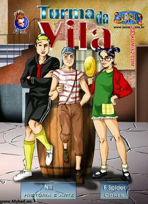 Turma da vila. Chaves e Kiko Fudendo a Chiquinha