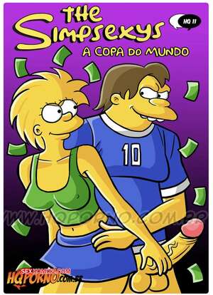 Os Simpsexys. Parte 11. A copa do mundo. HQPorno