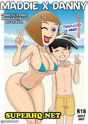 Danny Phantom. Danny x Maddie. Meegol