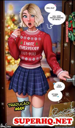 Gwen sexo na noite de natal
